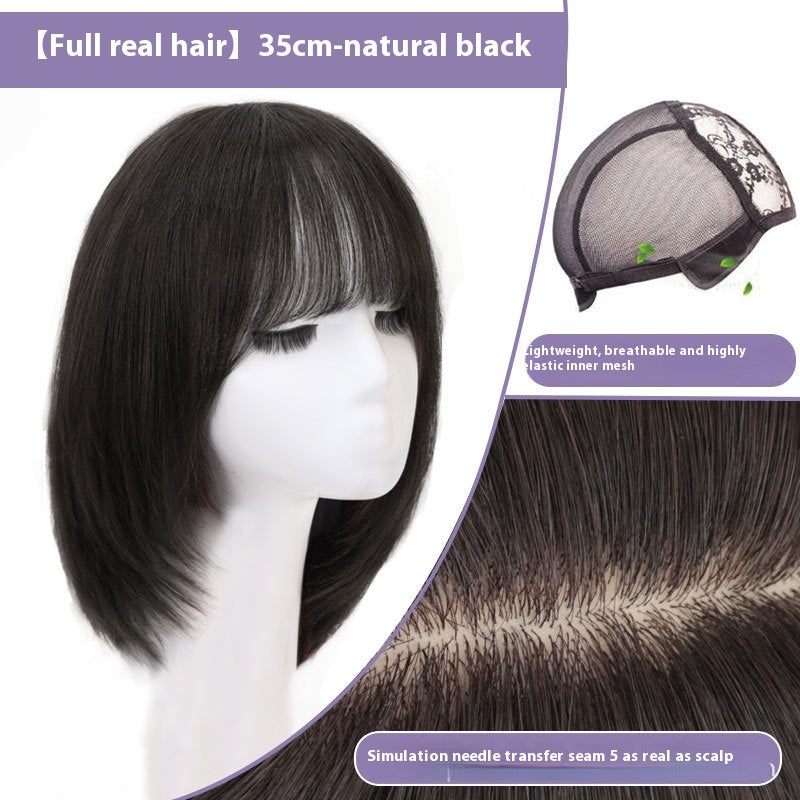 Fashion Naturelle Femme Perruque mi-longueur