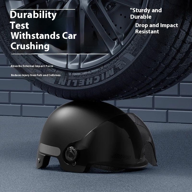 Protection solaire du casque de moto électrique certifié 3C