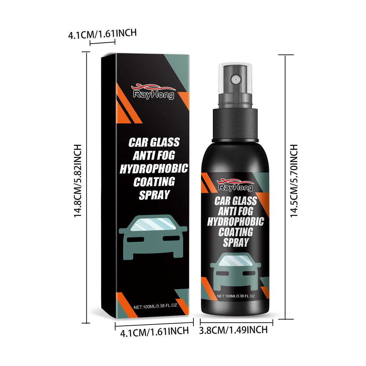 RAYHONG Automotive Glass Care Spray