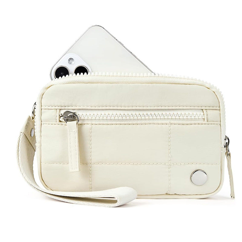 Sac à main matelassé imperméable Deck transparent pour femmes
