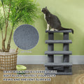 25" 4-Étapes à tapis de chat à échafaudage de poste pour animaux de compagnie