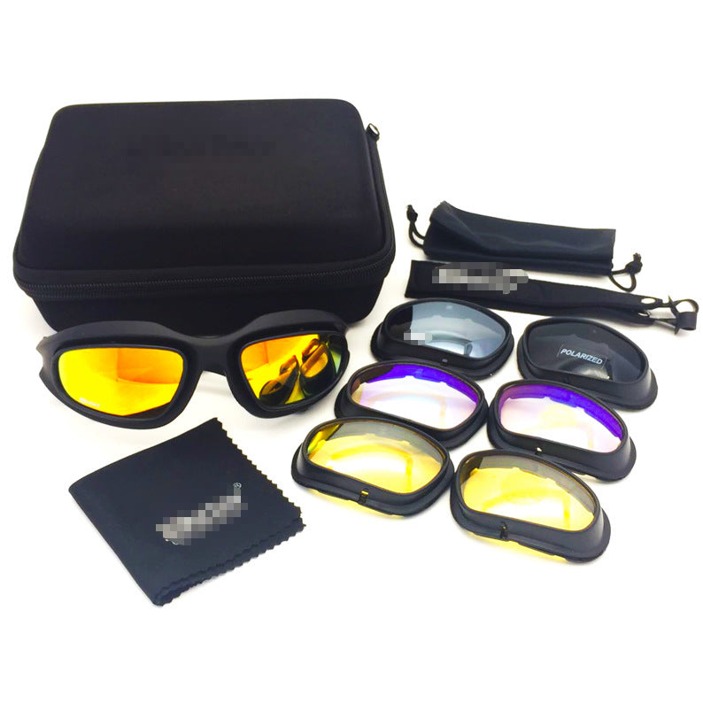 DaisyC5 Lunettes de vélo Lunettes polarisé tactique