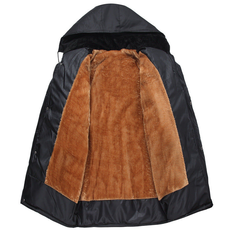 Veste en coton d'hiver pour hommes