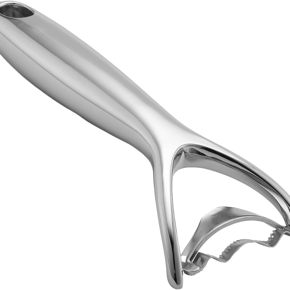 Peeler de maïs de zinc plaqué de chrome lourd-duty - le maïs ergonomique sur le strip-teaseur de noyau et Pl