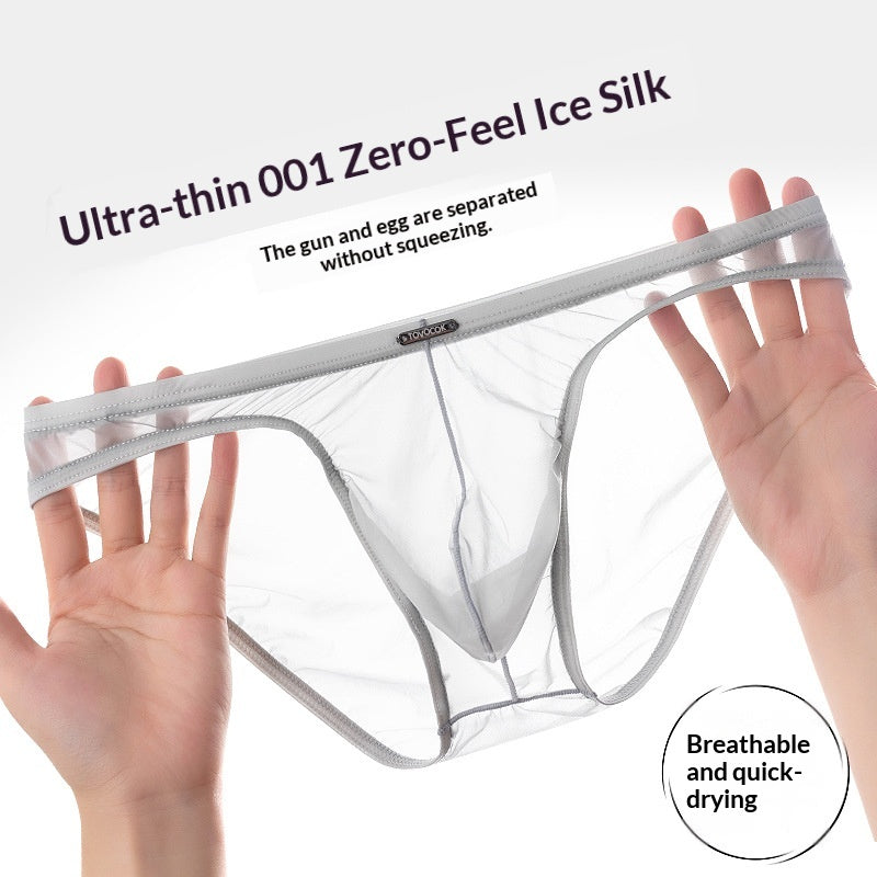 Hommes Ice Silk Cooling Sous-vêtements
