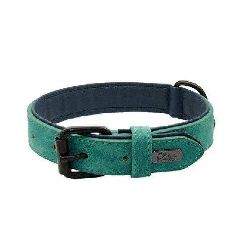 Collier de chien de compagnie ajustable anti-perte gravé