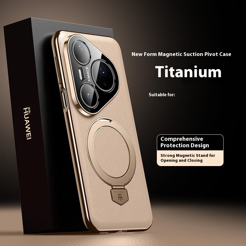 Coque de téléphone rotative magnétique