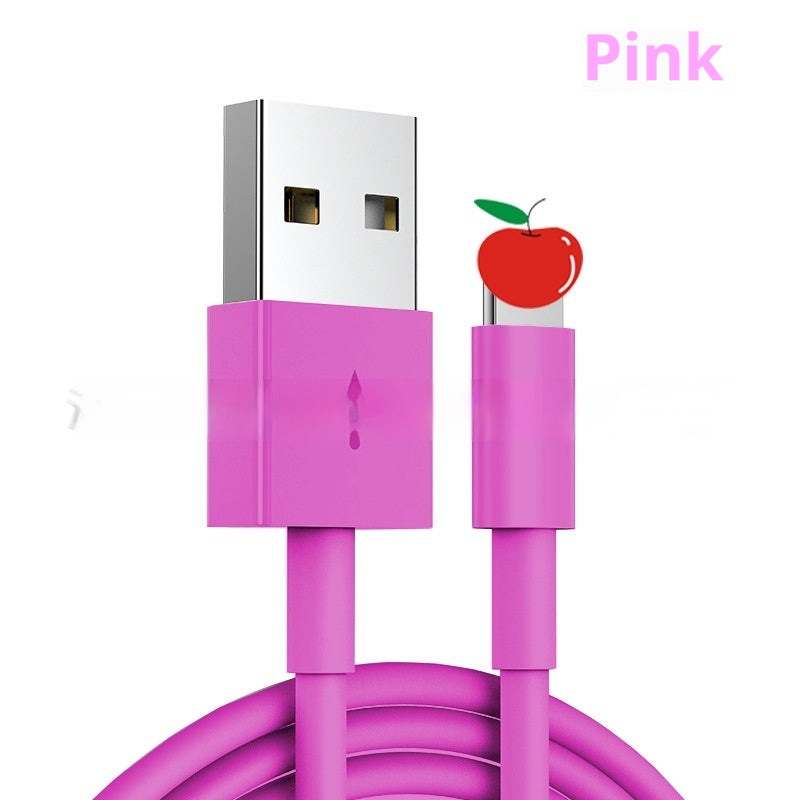 Câble de données couleur Câble de charge multicolore matériau TPE Anti-break
