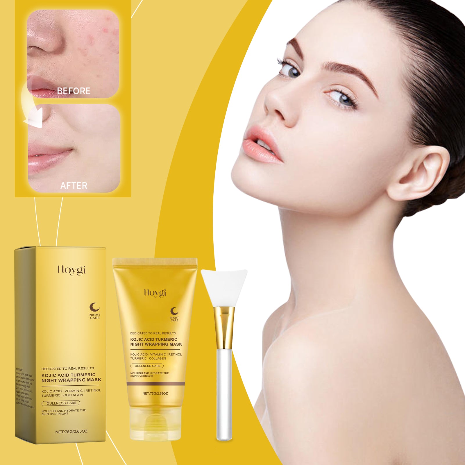 Masque visage 75g-1 Masque visage Brush-box