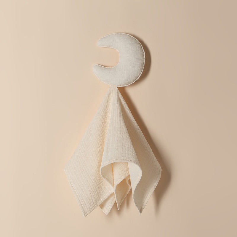 Serviette époustouflante en coton Gauze-1 an bébé Coax Nap Sleep Hand Puppet
