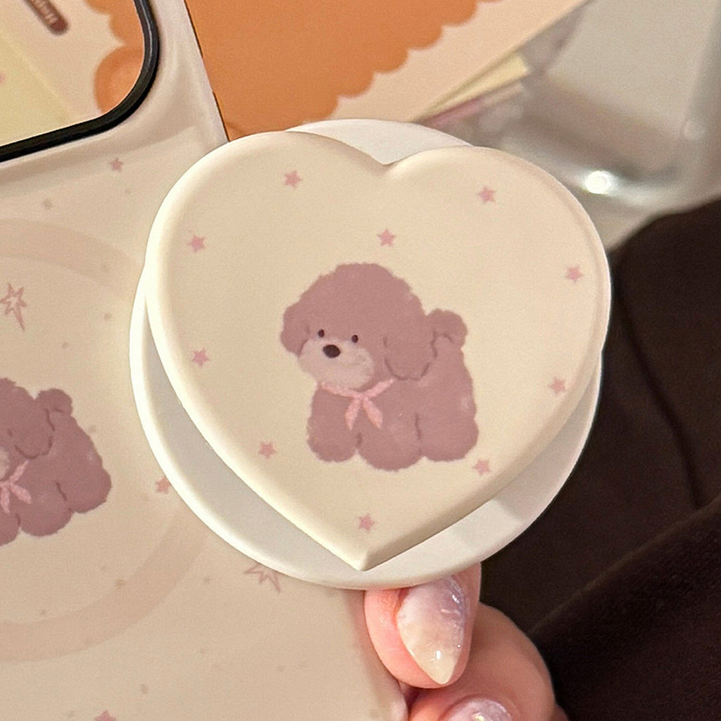 Buttercream Teddy Magnetic Bracket Phone Case Film