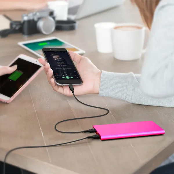 20000mAh Power Bank Chargeur de batterie externe ultra-mince