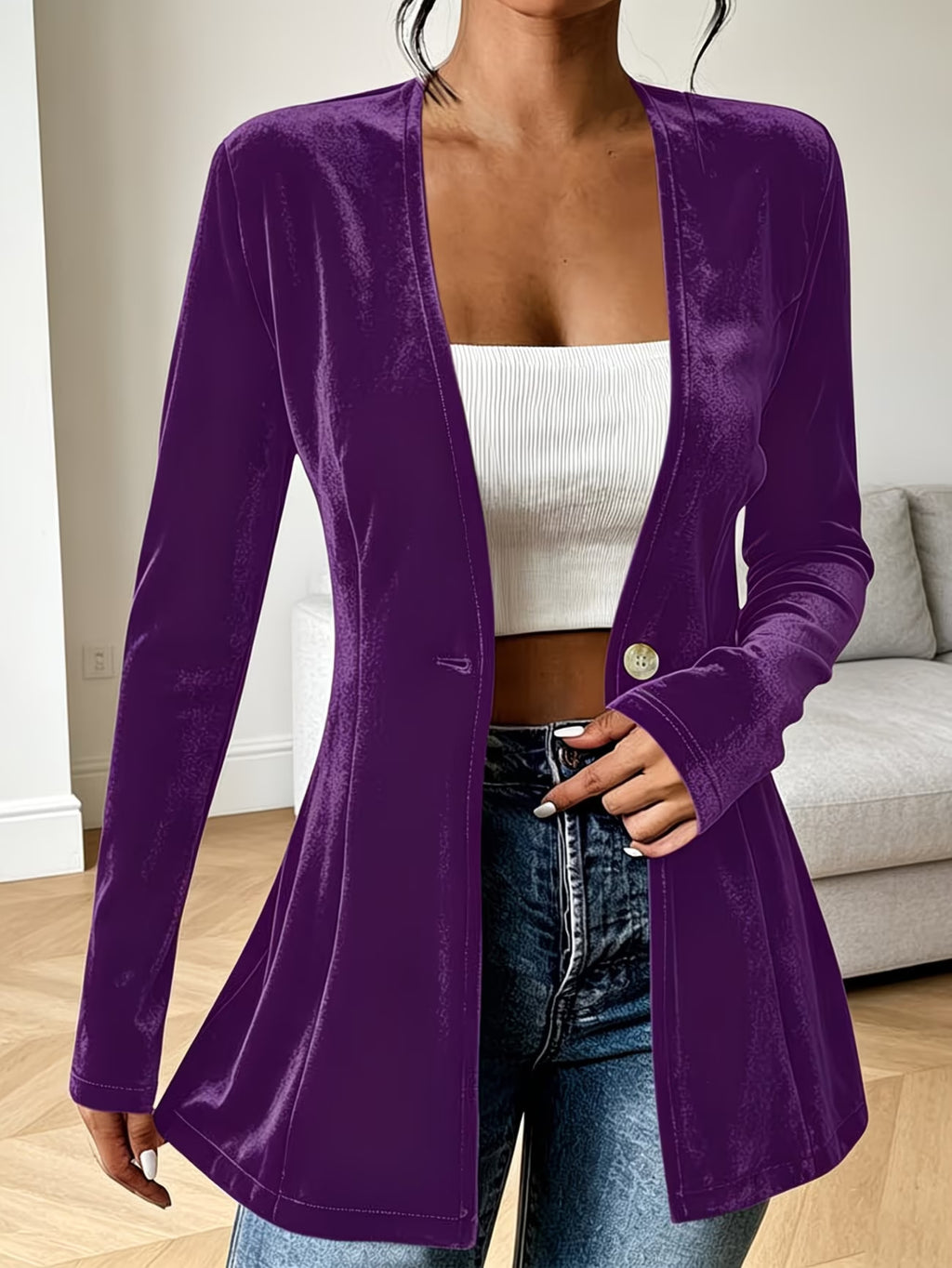 Veste Blazer de style européen et américain