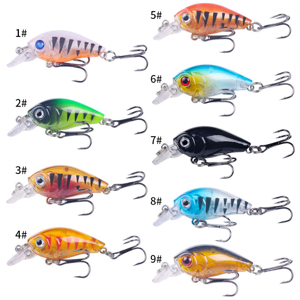 Hiver 4G Floating Cranbait pour gros poisson idéal pour la pêche fluviale et maritime avec Lure Techniq