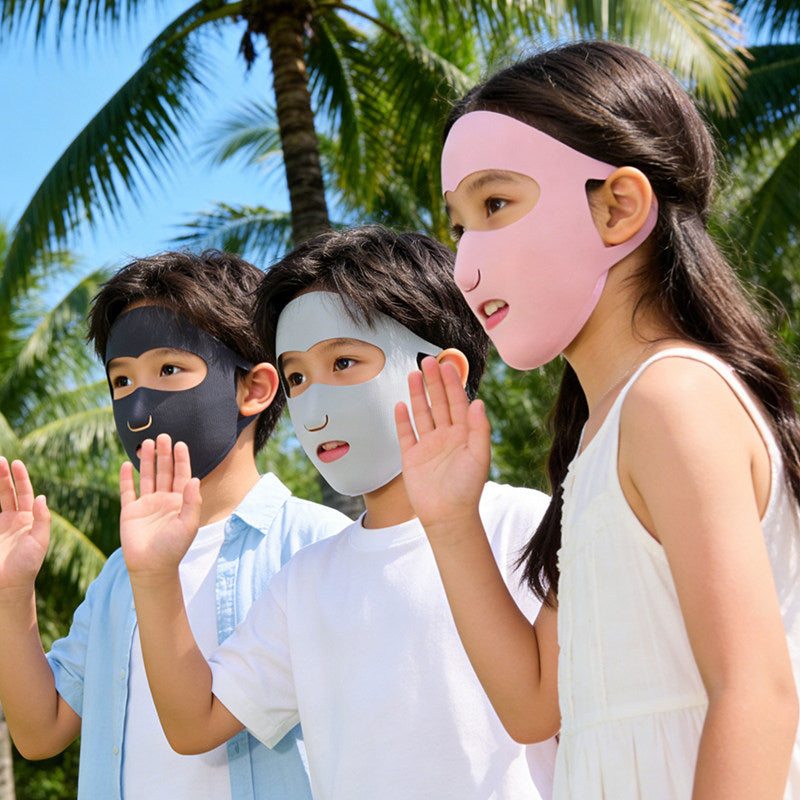 Masque de protection solaire complet pour les activités de plein air estivales