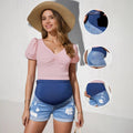 Short de denim pour grossesse