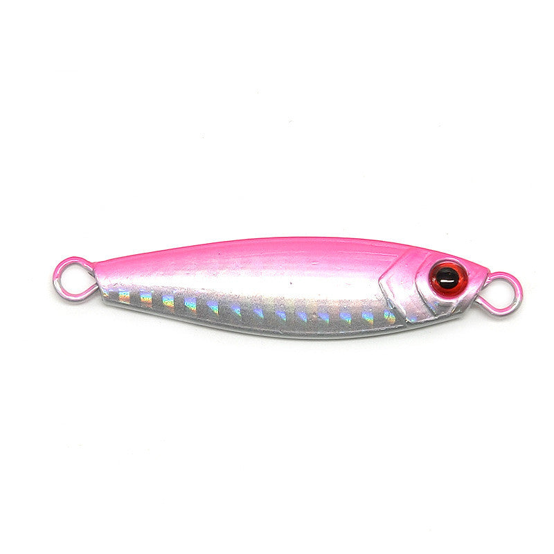 Coupe plaque de fer poisson de plomb multicolore pêche de mer Lure 7-30g pêche en bateau