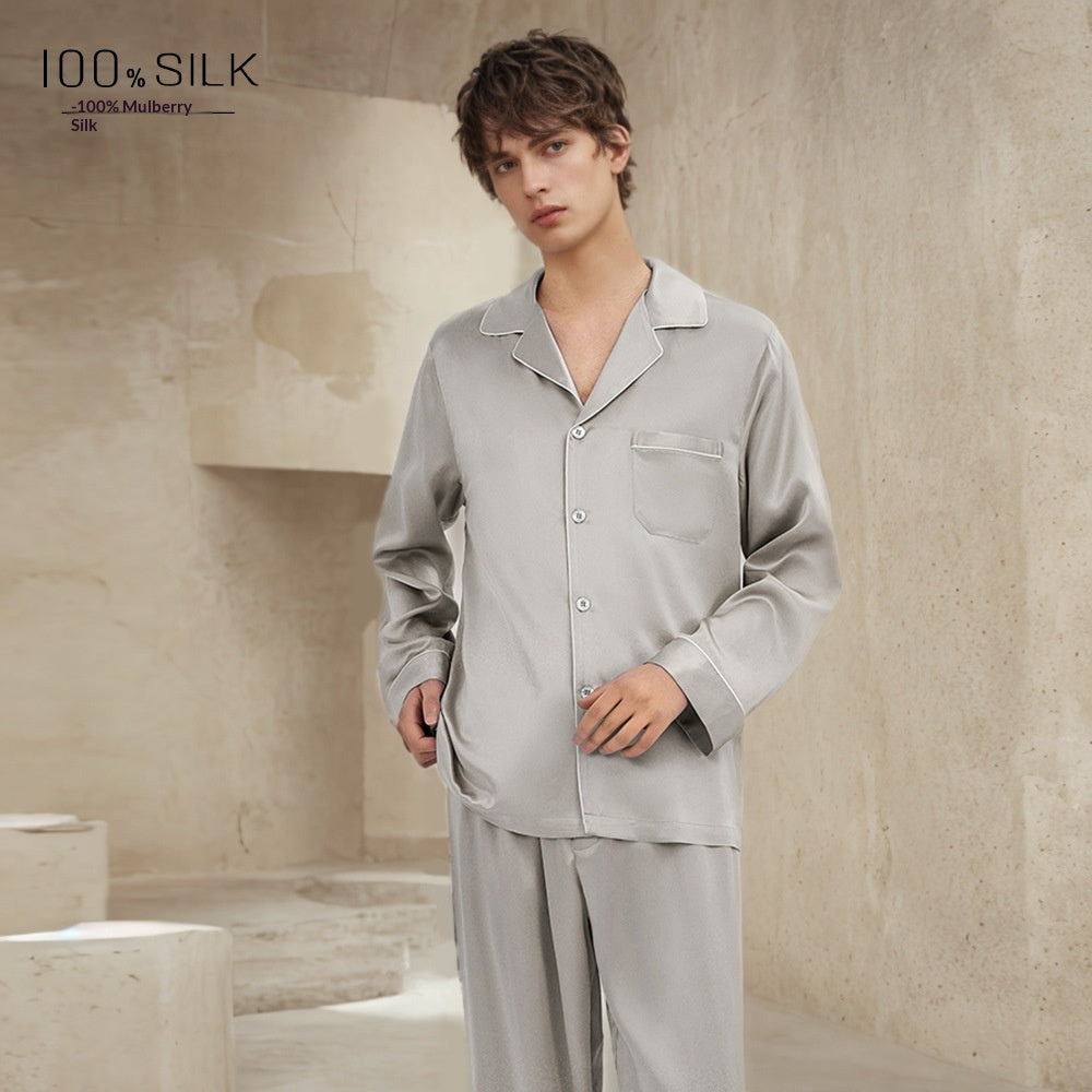 Mumi Pajamas en soie lourde pour les hommes