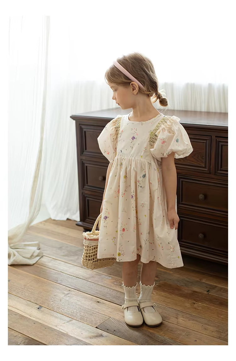 Robe à manches pour les filles