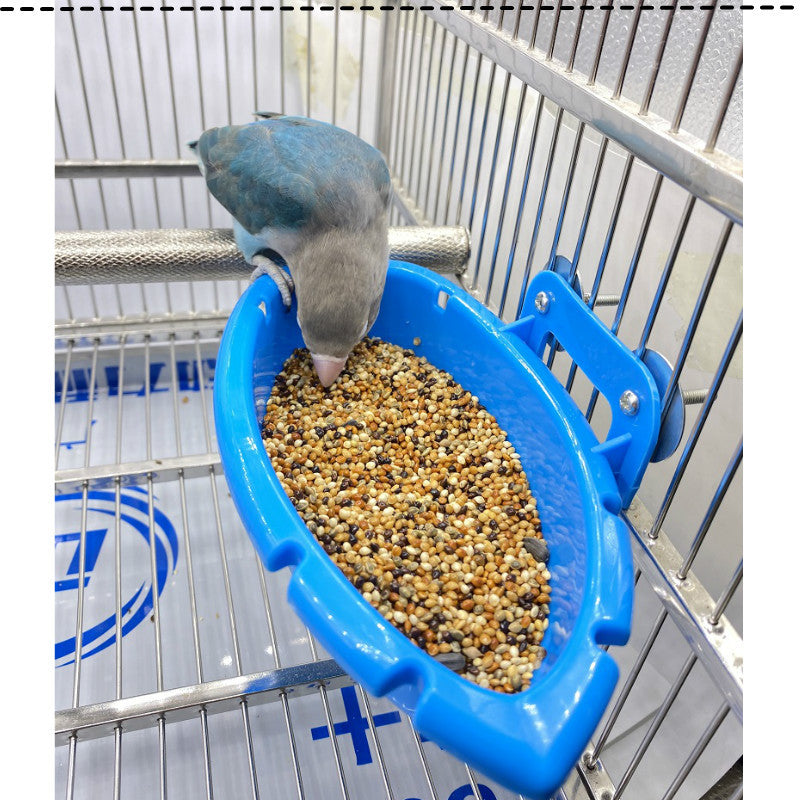 Baignoire multifonctionnelle pour oiseaux