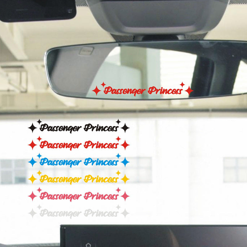 Stickers Voiture Spéciale Princesse de Passager