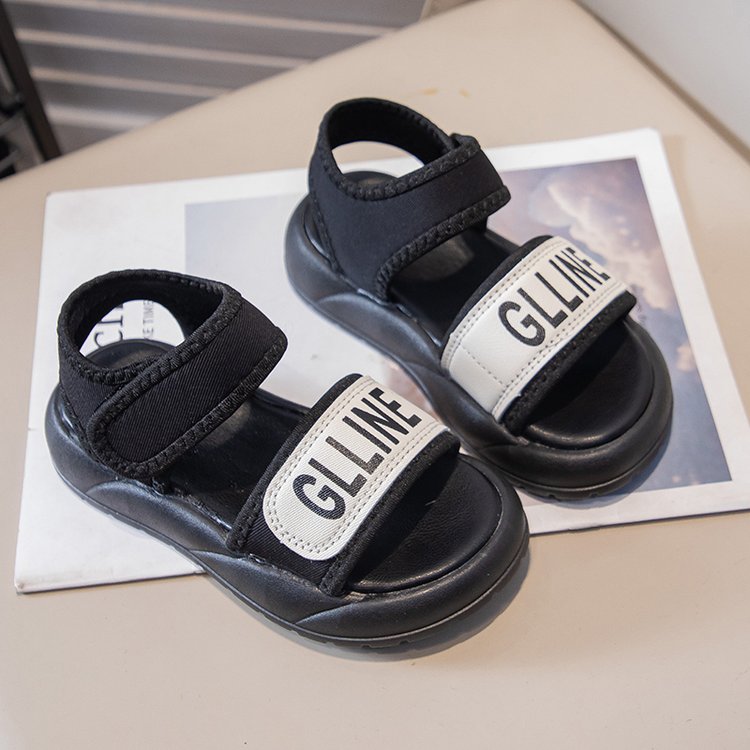 Sandales, Souples Chaussures de plage pour enfants Solées, Sandales tendance d'été, Léger et Non