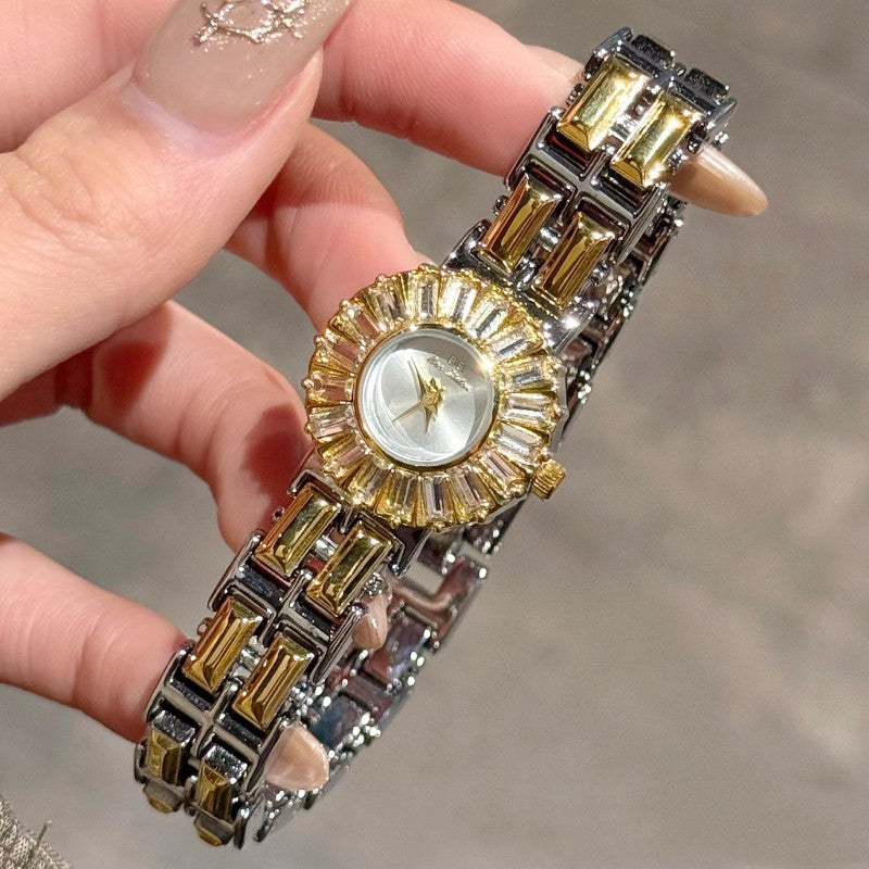 Montre haut de gamme Niche de luxe avec un diamant éblouissant et sophiste