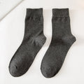Chaussettes de tube Automne et hiver Couleur solide