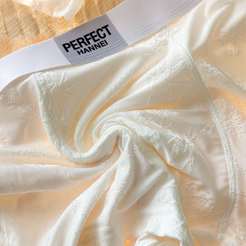 Slips de boxeur pour hommes pour l'été à mi-scène et respirant