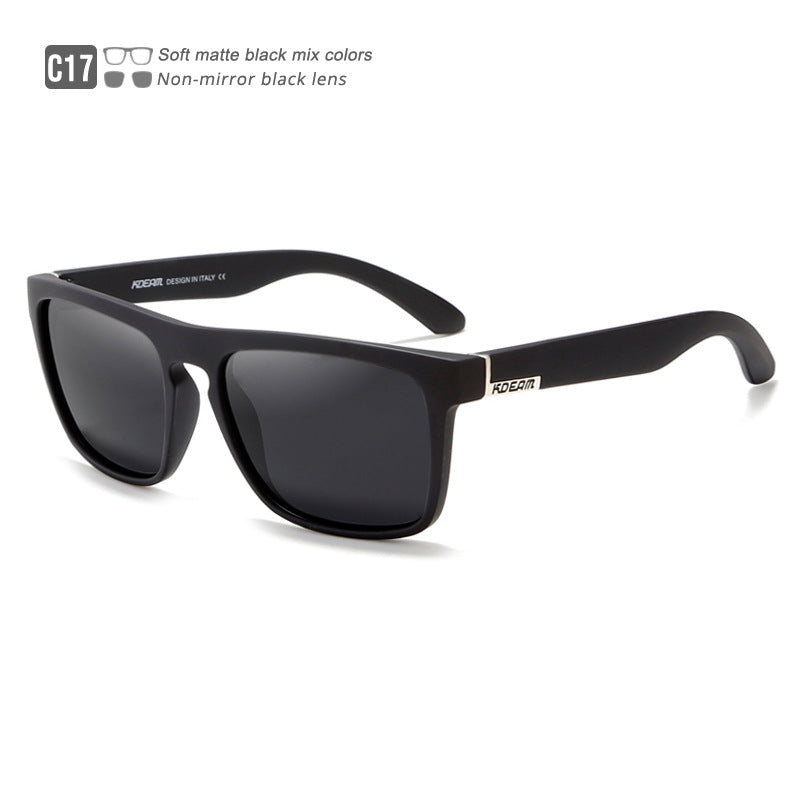 Boite Lunettes de soleil de conduite colorées Lunettes de soleil de sport polarisé pour hommes