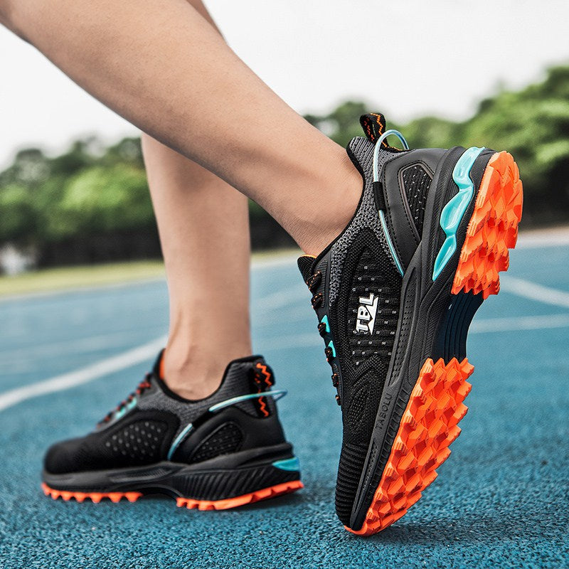 Chaussures de course de terrain et de piste pour étudiants du secondaire