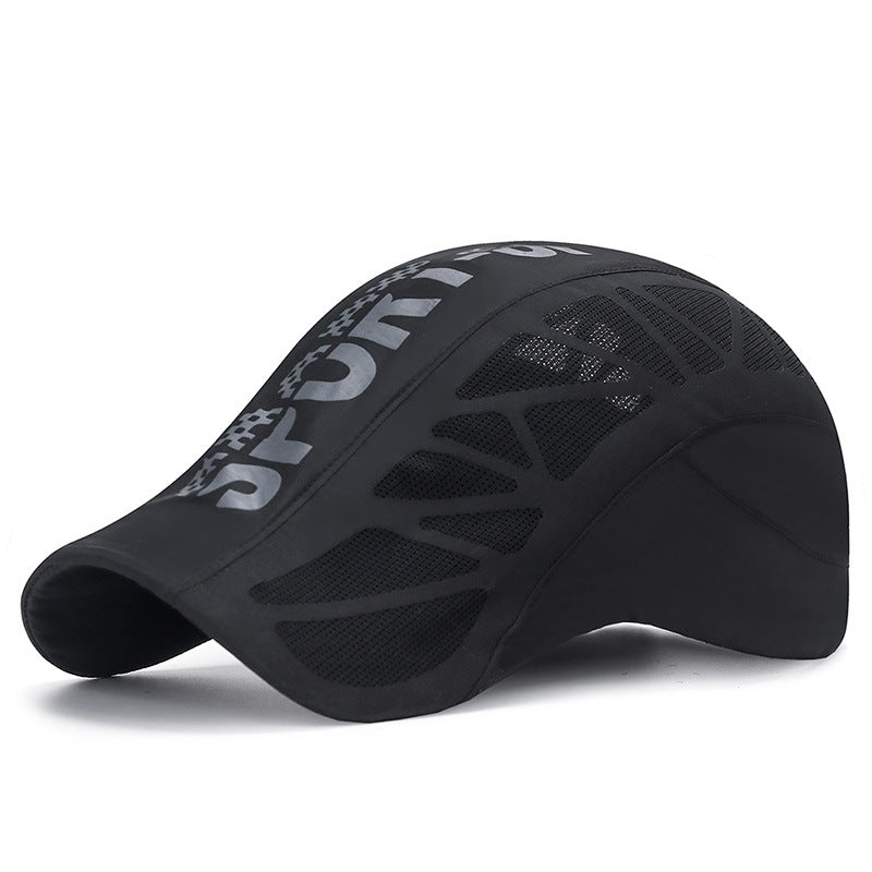 Lettre de SPORT Chapeau avant Mesh Respirant Homme