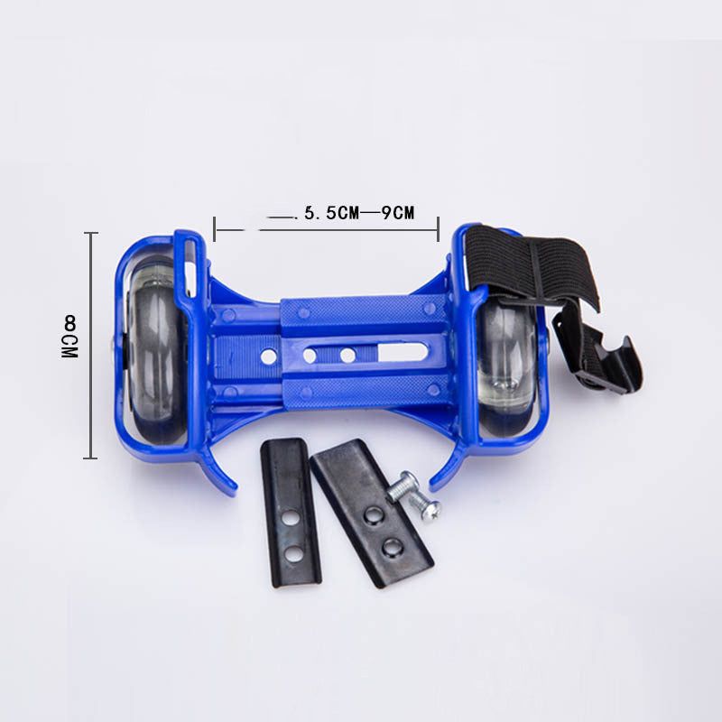 Patins à roulettes pour enfants Pvc de trois couleurs