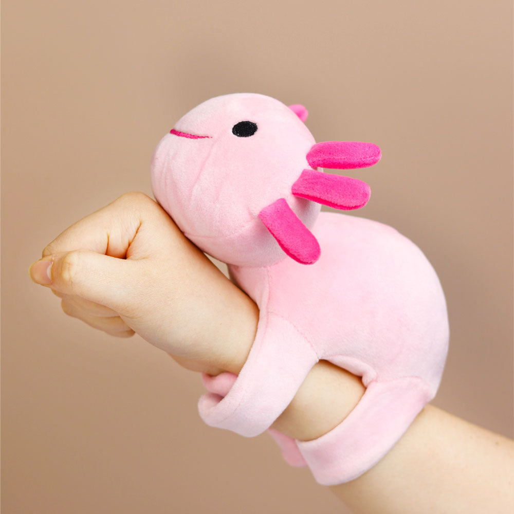 Colorful Salamandre Snap-ring Bracelet en peluche jouet