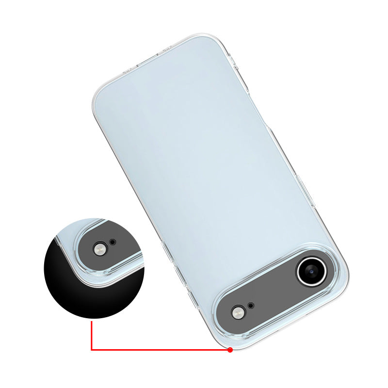 Couverture de protection transparente anti-chute de la série Soft Case