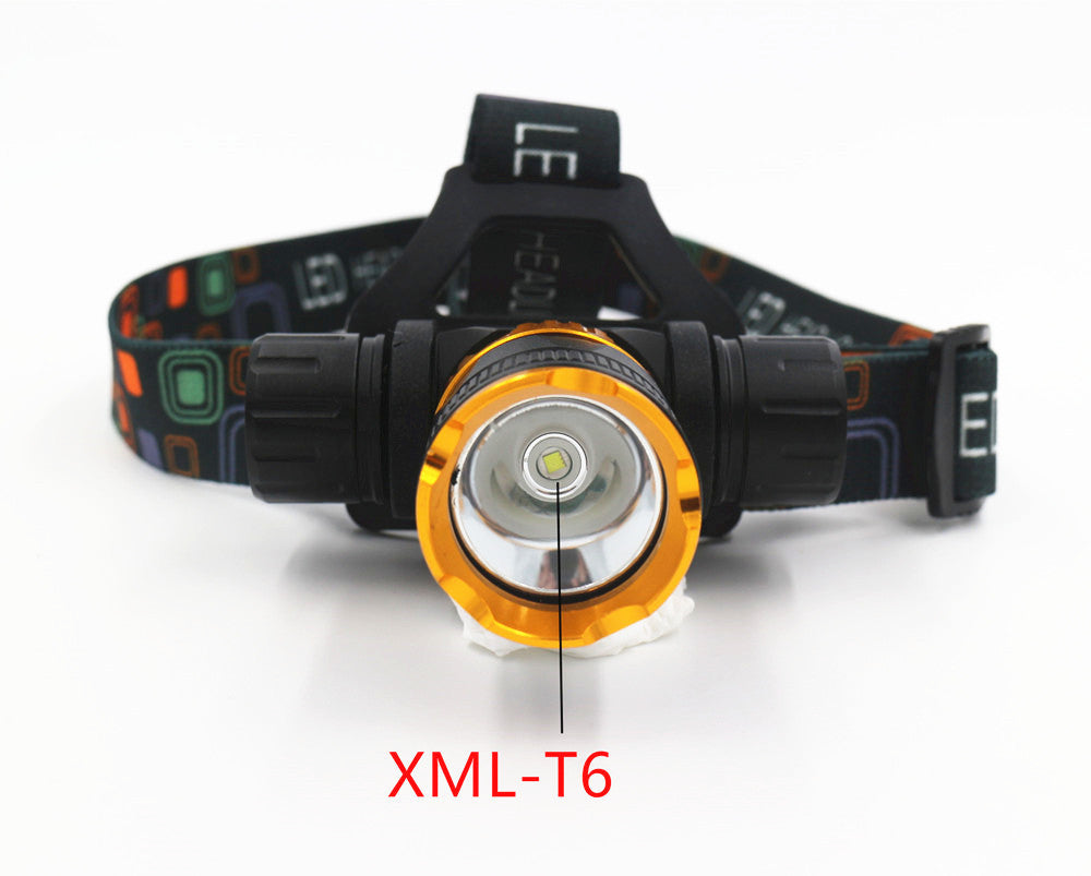 Lumière forte T6 Plongée phare Magnétique Interrupteur Phare étanche