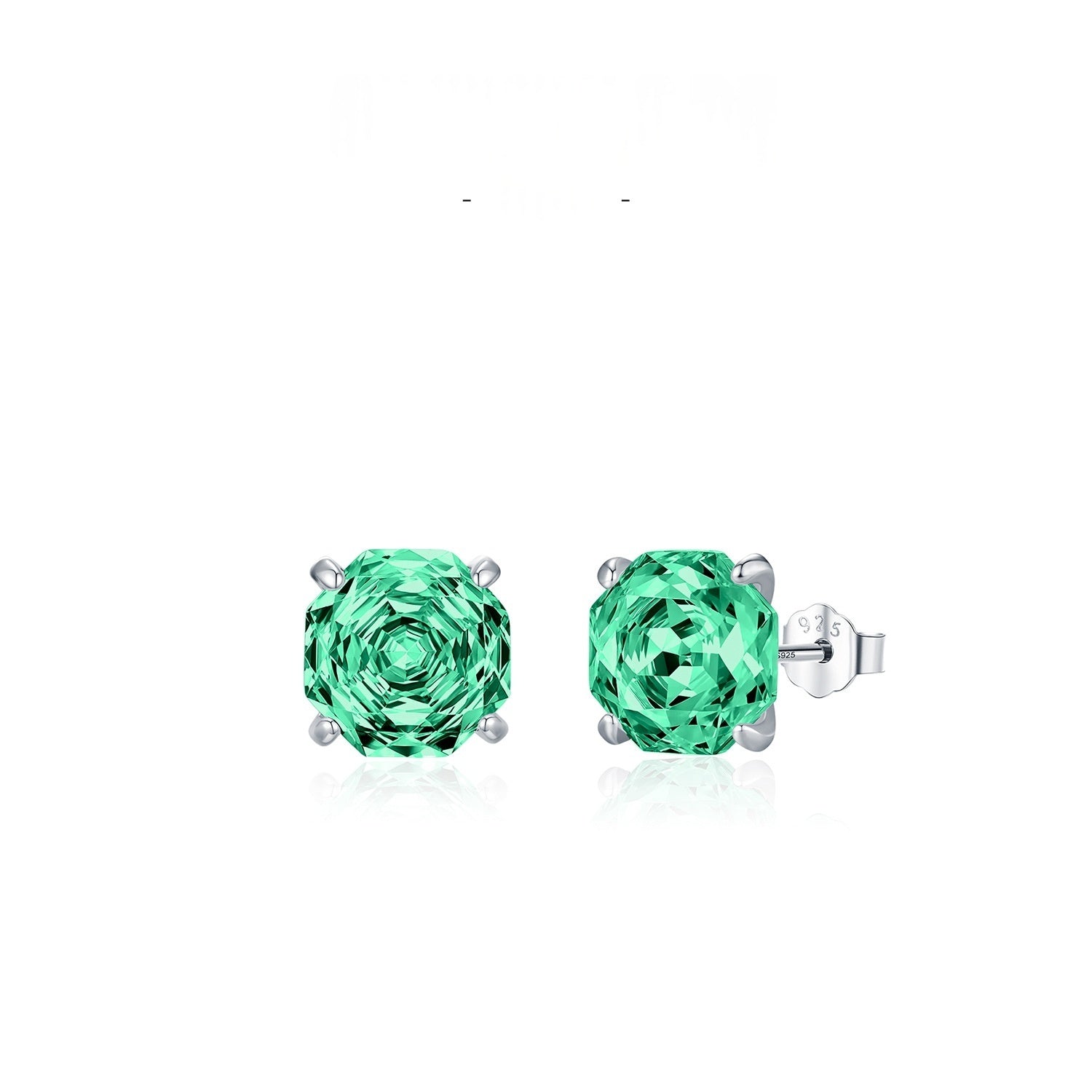 Boucles d'oreilles en diamant brillant taille rose Unisex Accessoire