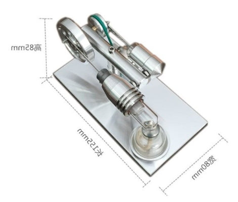 Moteur à vapeur Jouet à basse température Stirling Moteur Miniature School Motor Enfants Ge