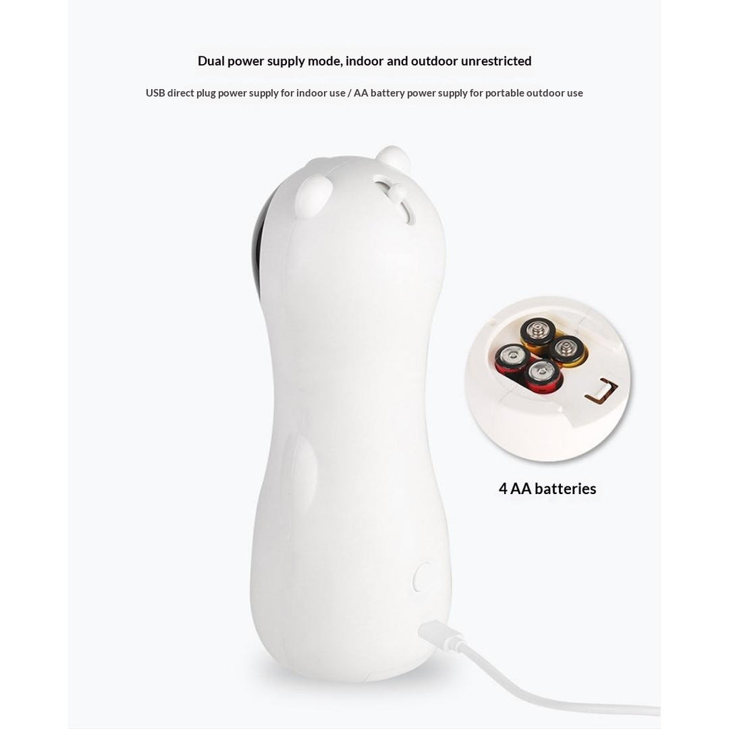 Jouet automatique de chat laser multi-angle pour chat.