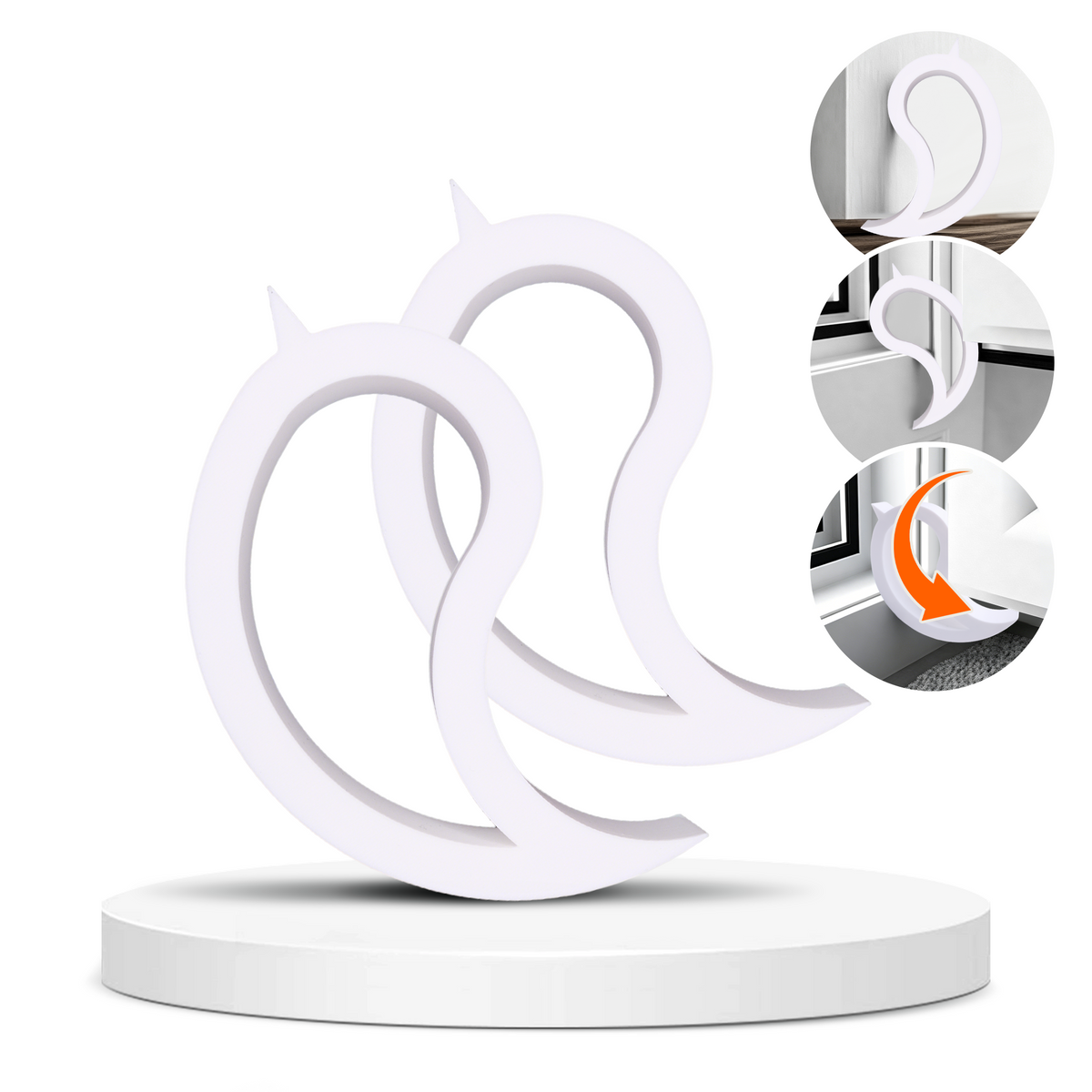 Bouchon de porte 3D imprimé multi-usages