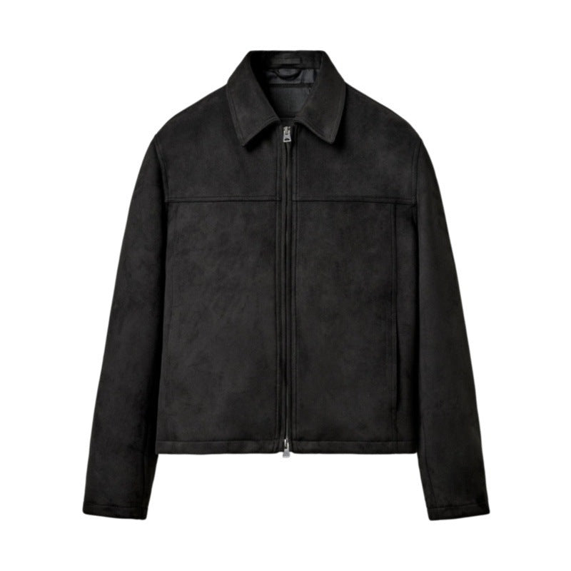Veste texturée pour hommes de printemps précoce