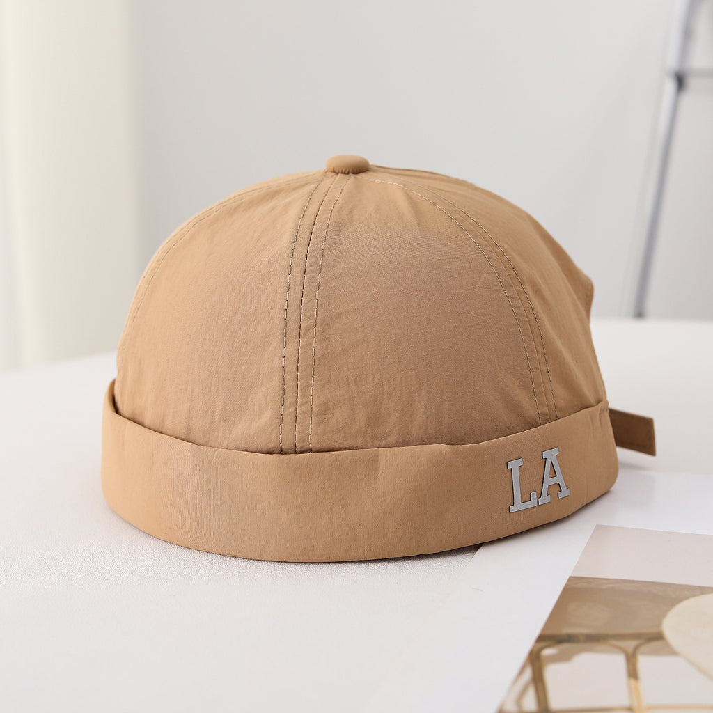Single-color Quick-sèchement Léger pliable élégant et cool chapeau de gentilhomme sans Br