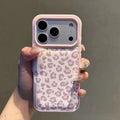 Leopard-print Cute 17 Pro Max affaire de téléphone