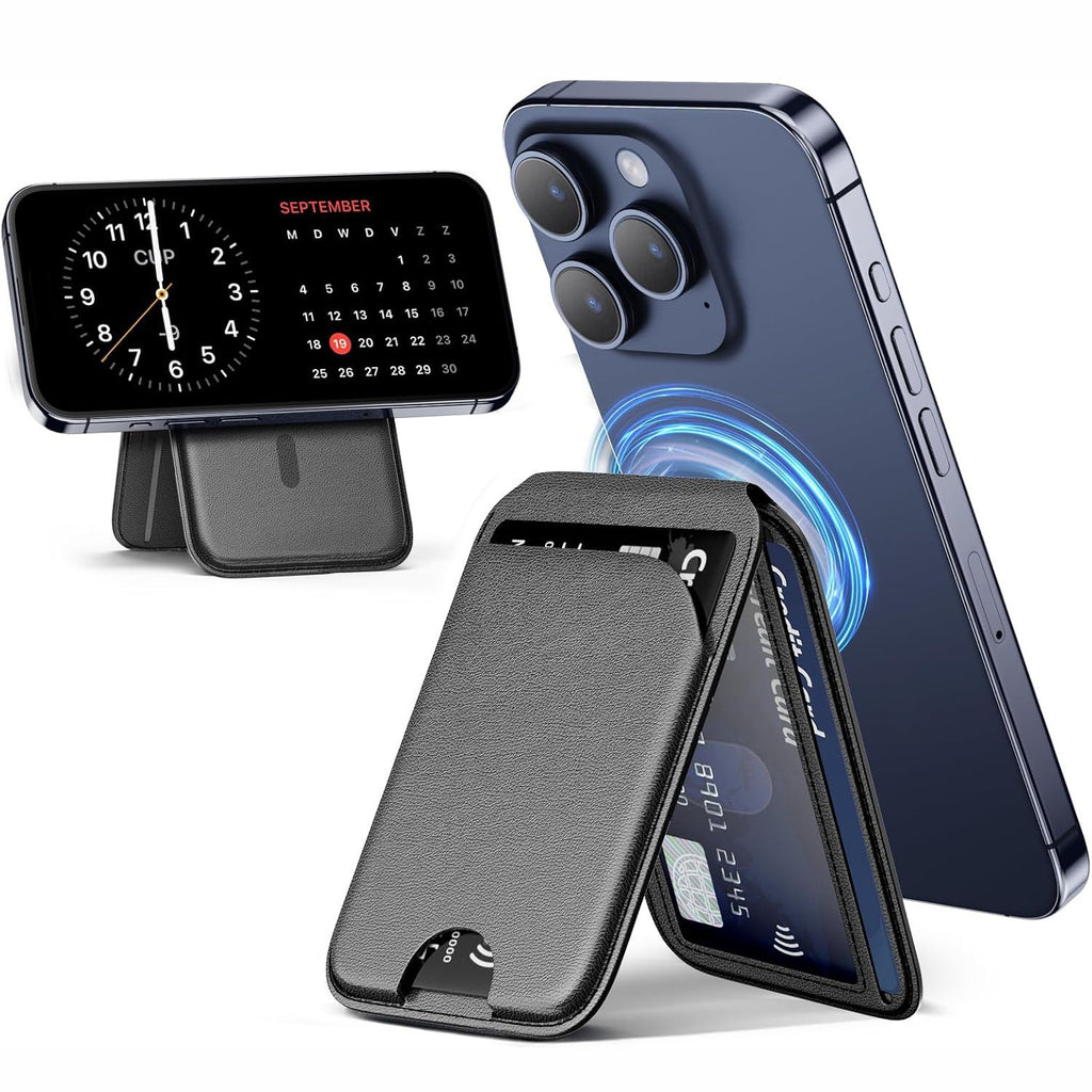 Extension Card-inserting Mobile Phone Magnetic Card Holder