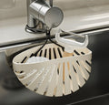 Coque type panier-crème blanc-1 pièce