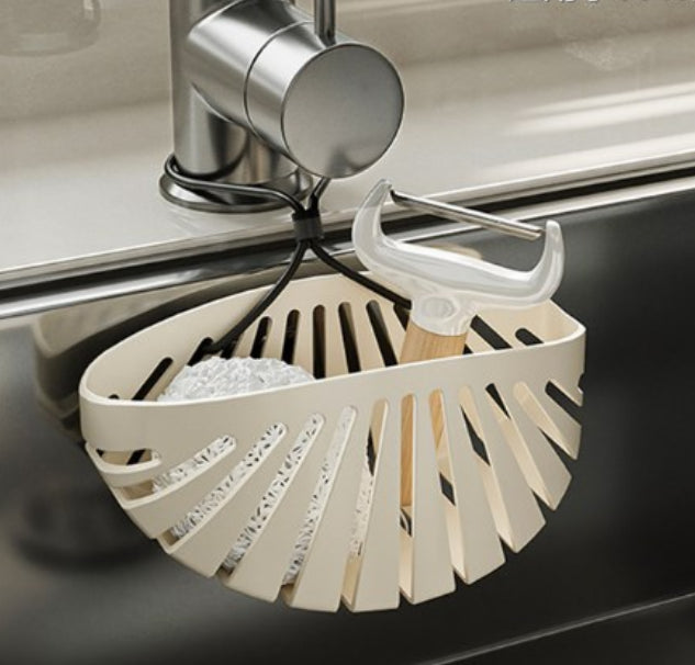 Coque type panier-crème blanc-1 pièce