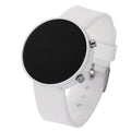 Simple couleur bracelet en silicone écran LED montre électronique