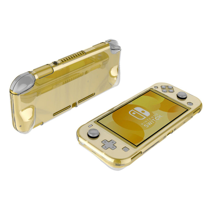 En haut et en bas de la couverture cristal Case Lite Protection