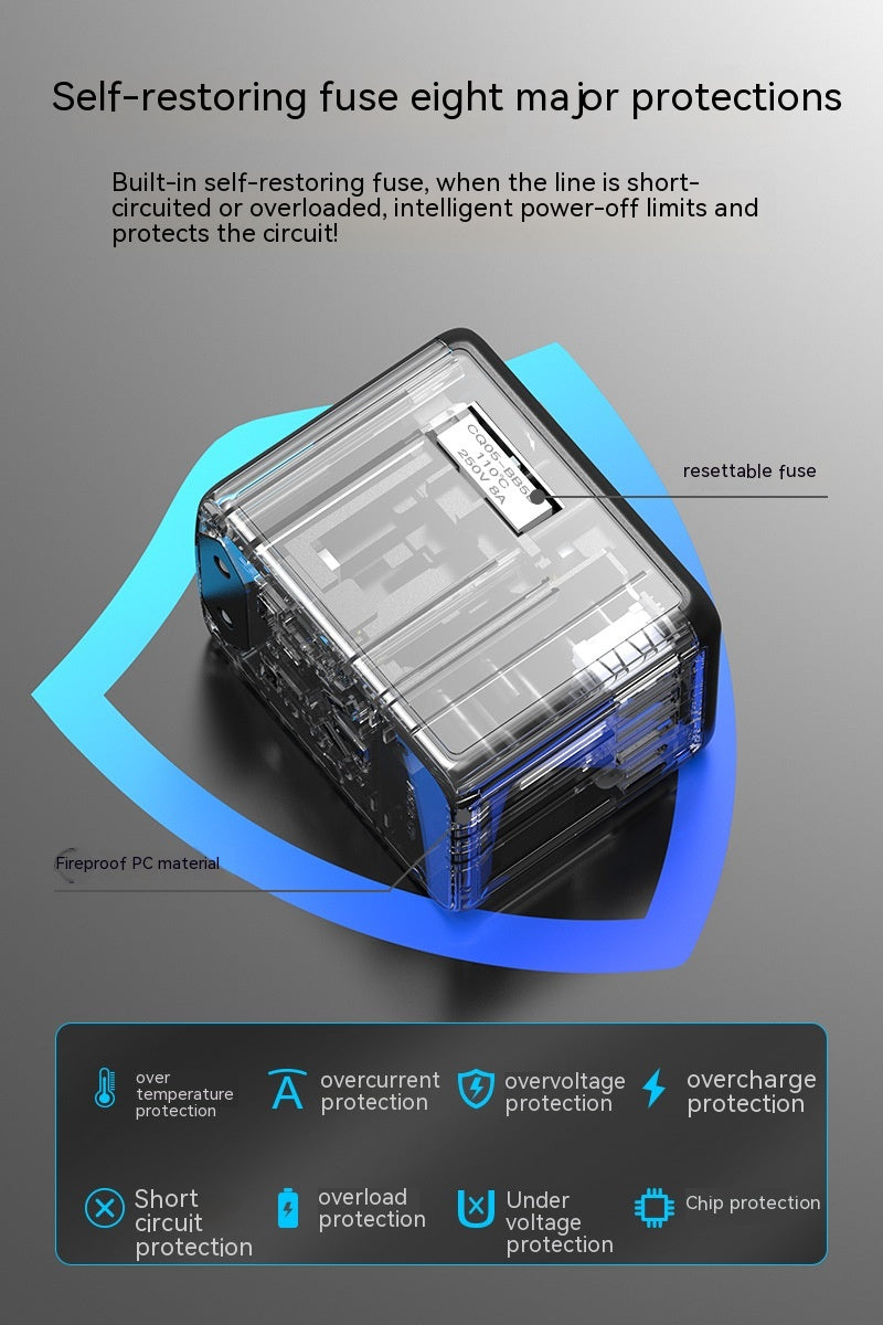 Prise universelle de conversion de voyage internationale double C
