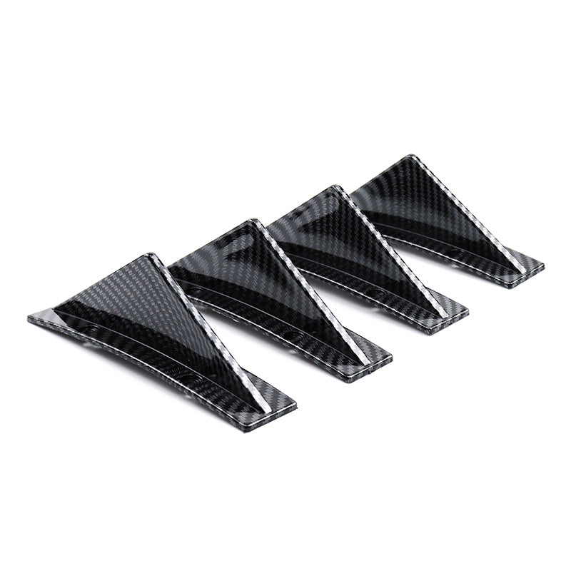 Châssis de fibre de carbone de la porte arrière triangle universelle automobile